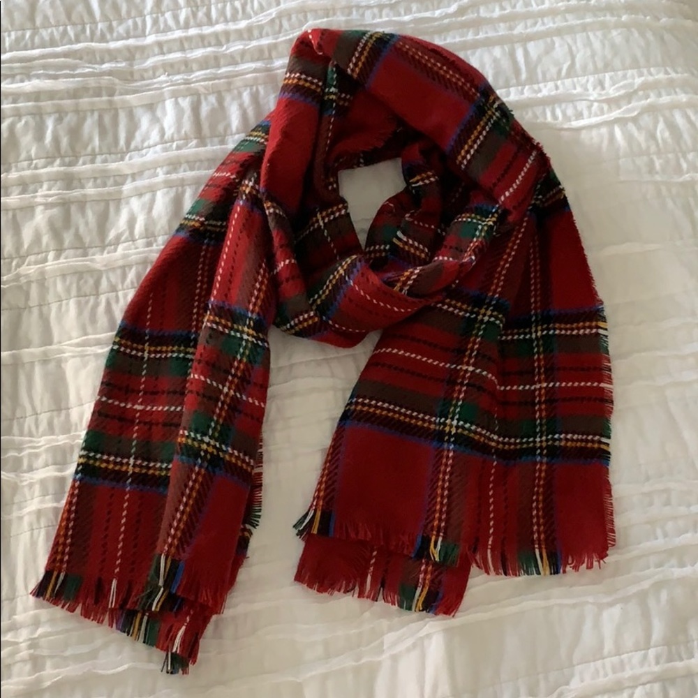 Warm, Plaid Scarf